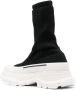 Alexander McQueen logo-print chunky sock sneakers Black - Thumbnail 3