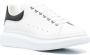 Alexander McQueen Oversized low-top leather sneakers White - Thumbnail 2