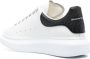 Alexander McQueen Oversized low-top leather sneakers White - Thumbnail 3