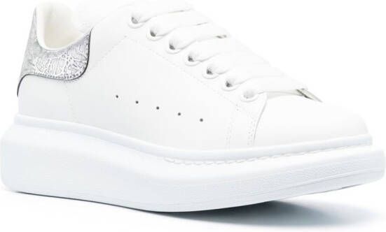 Alexander McQueen low-top leather sneakers White