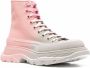 Alexander McQueen ombré lace-up ankle boots Pink - Thumbnail 2