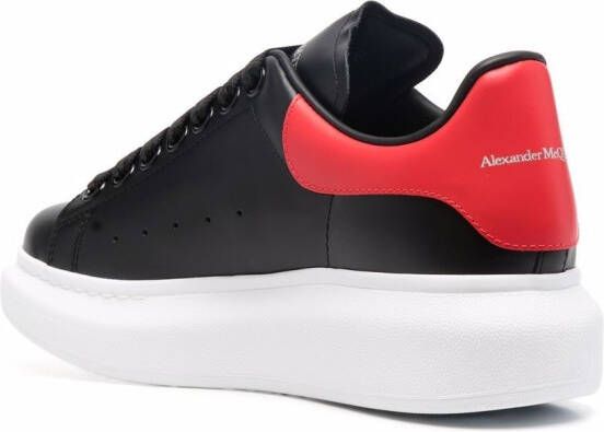 Alexander McQueen oversize lace-up sneakers Black
