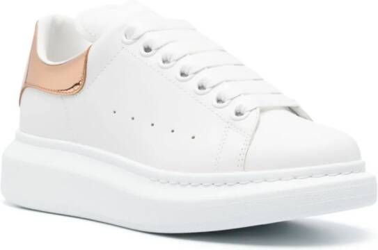 Alexander McQueen Oversize leather sneaker White