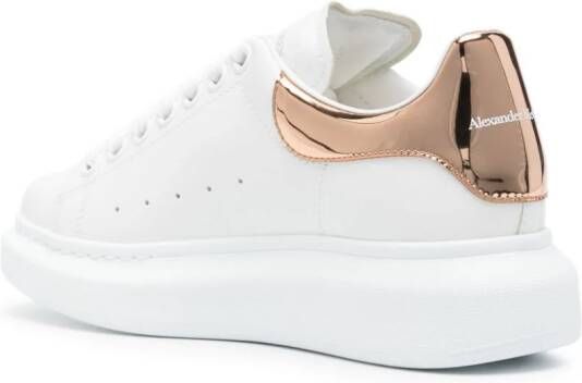 Alexander McQueen Oversize leather sneaker White