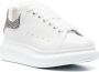 Alexander McQueen Oversize leather sneakers White - Thumbnail 2