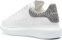 Alexander McQueen Oversize leather sneakers White - Thumbnail 3