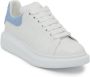 Alexander McQueen Oversized chunky leather sneakers Blue - Thumbnail 2