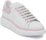 Alexander McQueen Oversized chunky leather sneakers Pink - Thumbnail 1