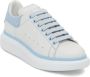Alexander McQueen Oversized chunky leather sneakers White - Thumbnail 2