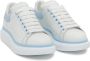 Alexander McQueen Oversized chunky leather sneakers White - Thumbnail 3