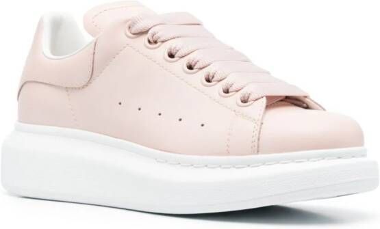 Alexander McQueen Oversized chunky low-top sneakers Pink