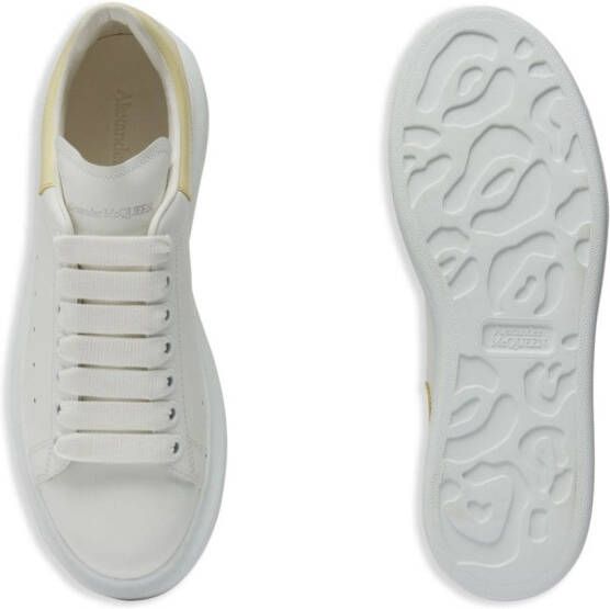 Alexander McQueen Oversized chunky low-top sneakers White
