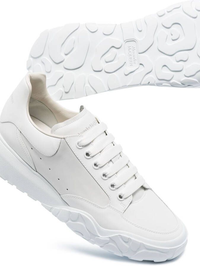 Alexander McQueen Oversized Court sneakers White