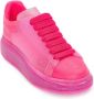Alexander McQueen Oversized glitter rubber sneakers Pink - Thumbnail 2