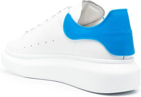 Alexander McQueen Oversized lace-up sneakers White