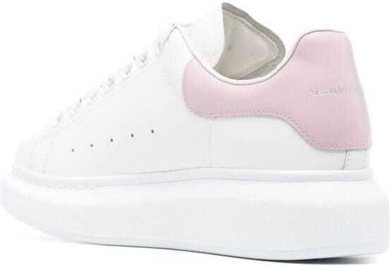 Alexander McQueen Oversized lace-up sneakers White
