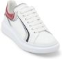 Alexander McQueen Oversized leather sneakers White - Thumbnail 2