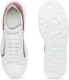 Alexander McQueen Oversized leather sneakers White - Thumbnail 4