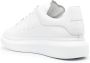 Alexander McQueen Oversized leather sneakers White - Thumbnail 3