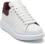 Alexander McQueen Oversized leather sneakers White - Thumbnail 1