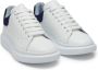 Alexander McQueen Oversized leather sneakers White - Thumbnail 2