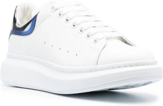 Alexander McQueen Oversized logo-print sneakers White