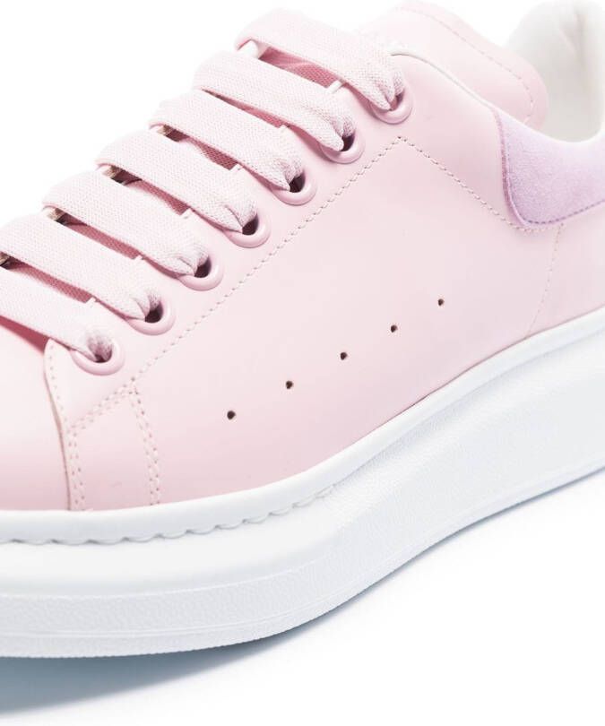 Alexander McQueen Oversized low-top sneakers Pink
