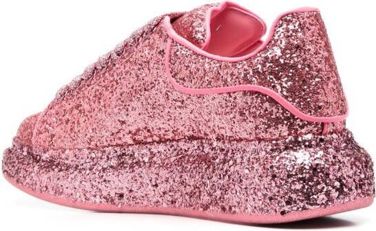 Alexander McQueen Oversized low-top sneakers Pink