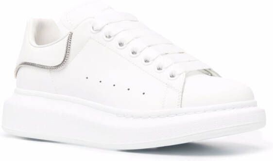 Alexander McQueen Oversized low-top sneakers White