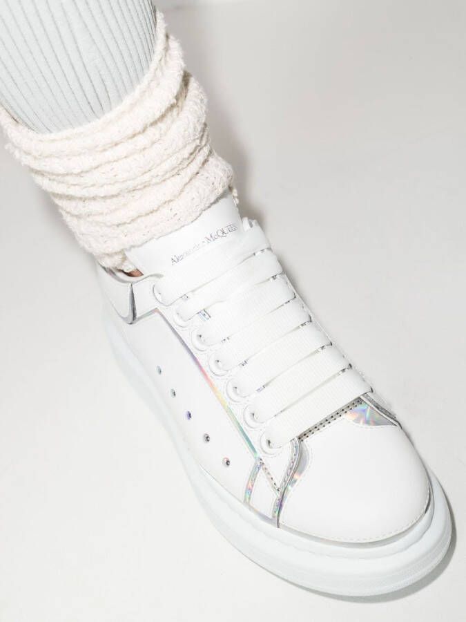 Alexander McQueen Oversized low-top sneakers White