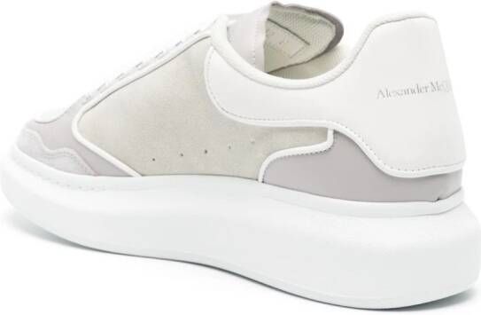 Alexander McQueen Oversized panelled sneakers Grey