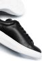 Alexander McQueen Oversized leather sneakers Black - Thumbnail 2