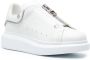 Alexander McQueen Oversized zip-up sneakers White - Thumbnail 2