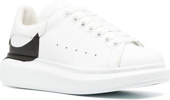 Alexander McQueen panelled low-top sneakers White