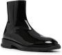 Alexander McQueen patent-leather boots Black - Thumbnail 2