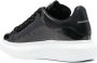 Alexander McQueen patent-leather low-top sneakers Black - Thumbnail 3