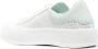 Alexander McQueen perforated low-top leather sneakers White - Thumbnail 3