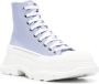 Alexander McQueen platform-sole ankle boots Purple - Thumbnail 2