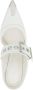 Alexander McQueen pointed-toe 100mm mules White - Thumbnail 4