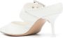 Alexander McQueen pointed-toe buckled mules White - Thumbnail 3