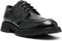 Alexander McQueen polished lace-up fastening brogues Black - Thumbnail 2