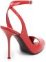 Alexander McQueen Punk 90mm sandals Red - Thumbnail 3
