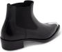 Alexander McQueen Punk Chelsea leather boots Black - Thumbnail 2