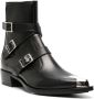Alexander McQueen Punk leather boots Black - Thumbnail 2