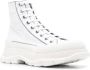 Alexander McQueen round toe boots White - Thumbnail 2