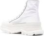 Alexander McQueen round toe boots White - Thumbnail 3