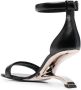 Alexander McQueen sculpted-heel leather sandals Black - Thumbnail 3