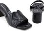 Alexander McQueen Seal 65mm leather mules Black - Thumbnail 4