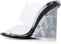Alexander McQueen Shard wedge-heel sandals Silver - Thumbnail 3