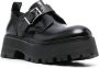 Alexander McQueen side-buckle fastening brogue shoes Black - Thumbnail 2